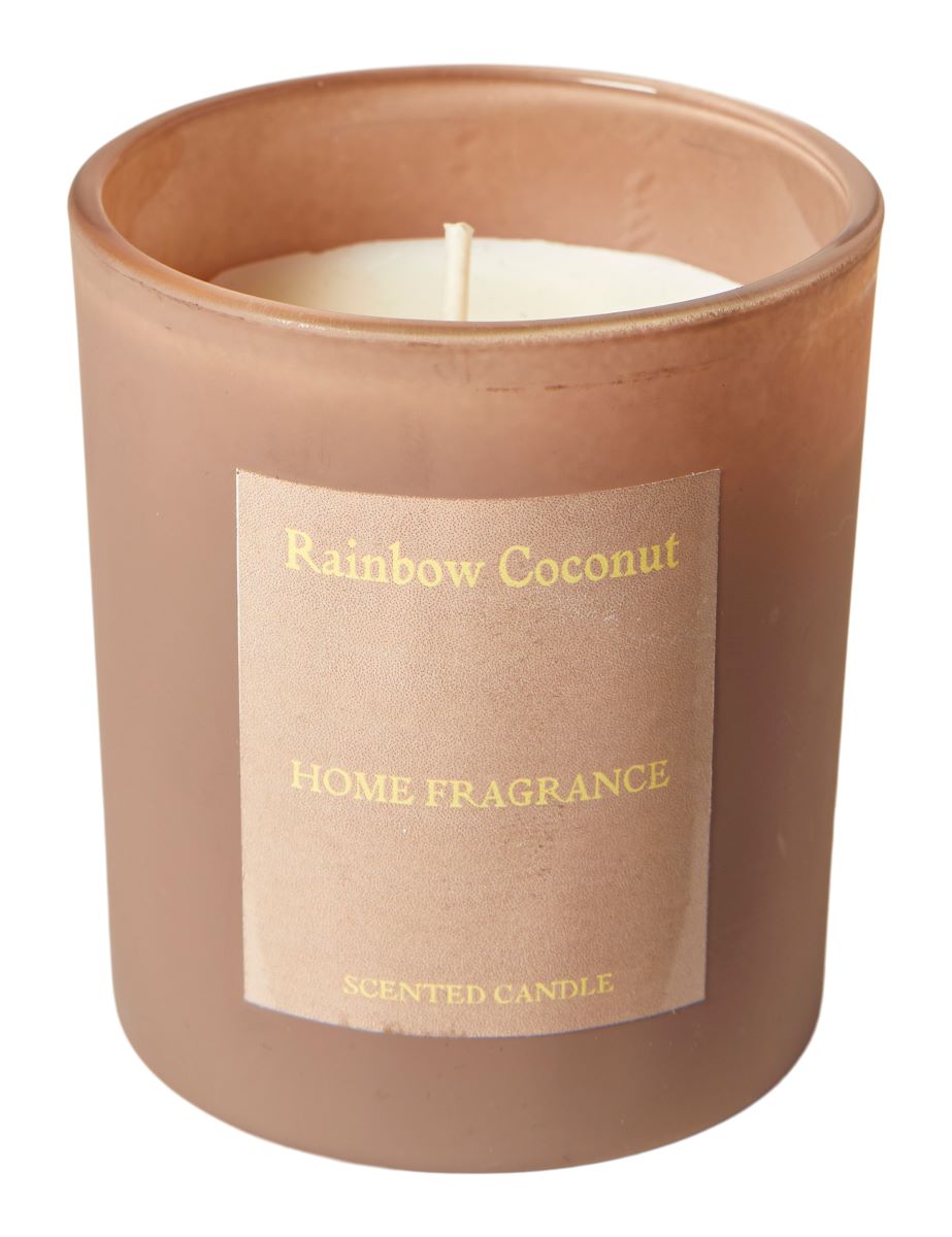 Duftlys 3 % 130 gram Ø7,5x8,7 cm. - Coconut