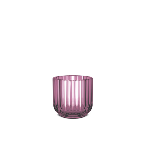 Lyngby Stagen 6,5 cm Lilla Glas
