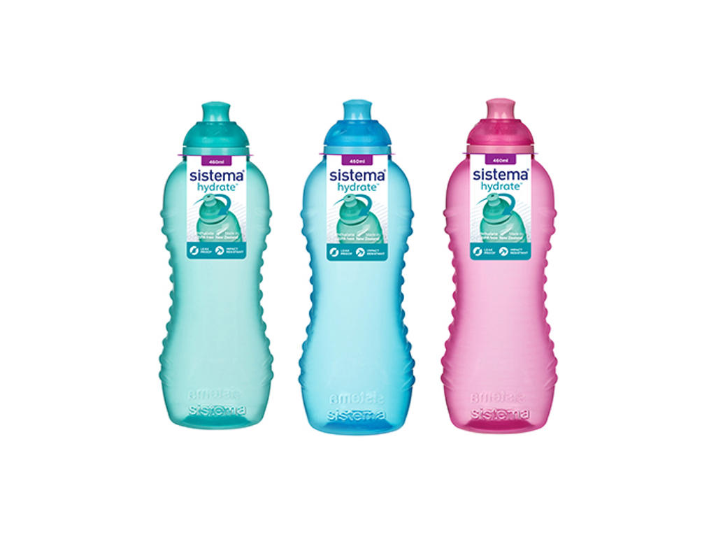 Drikkeflaske 460 ml Twist & Sip