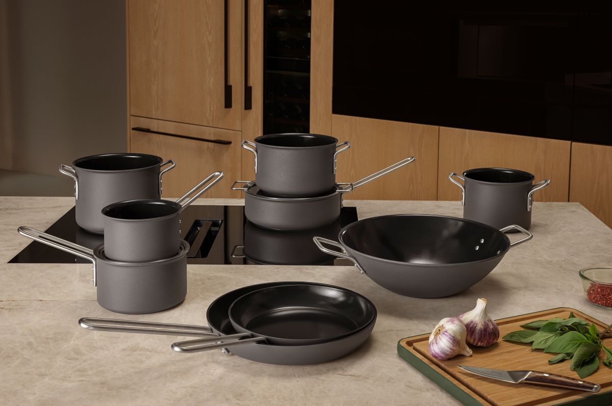 Eva Trio Grey Line Gryde keramisk recycled 2,5 L