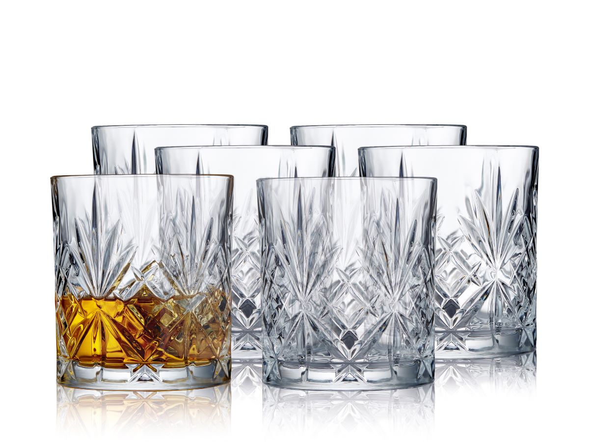 Lyngby Melodia whiskyglas 6 stk.