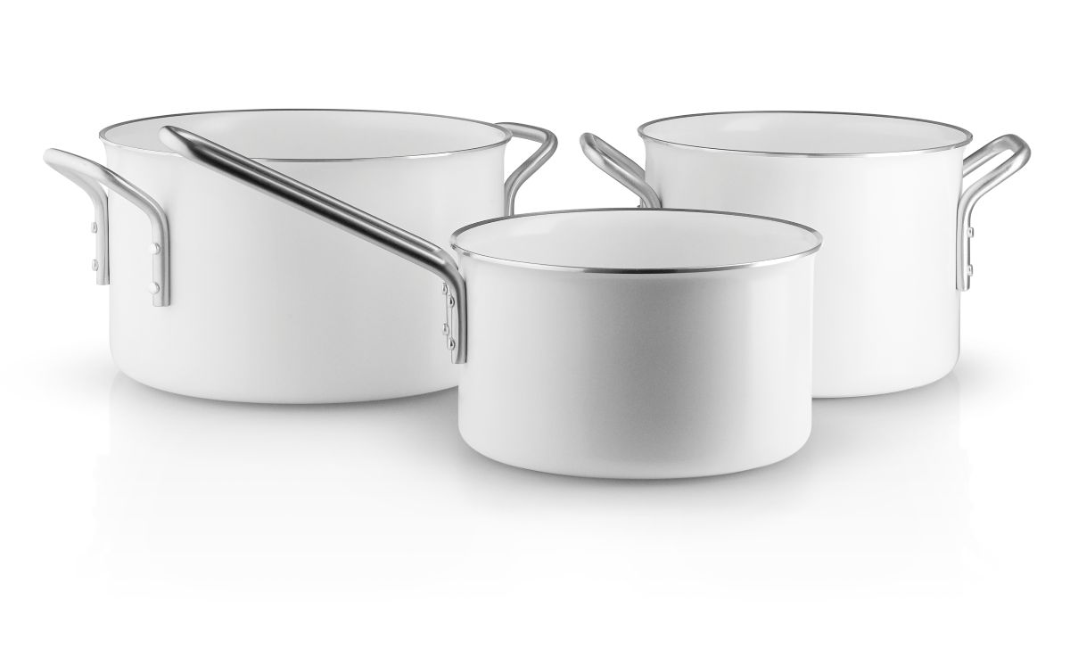  Eva Trio WL Grydesæt 3 stk. 1,8 l 2,5 l 3,8 l keramisk Slip-Let® belægning