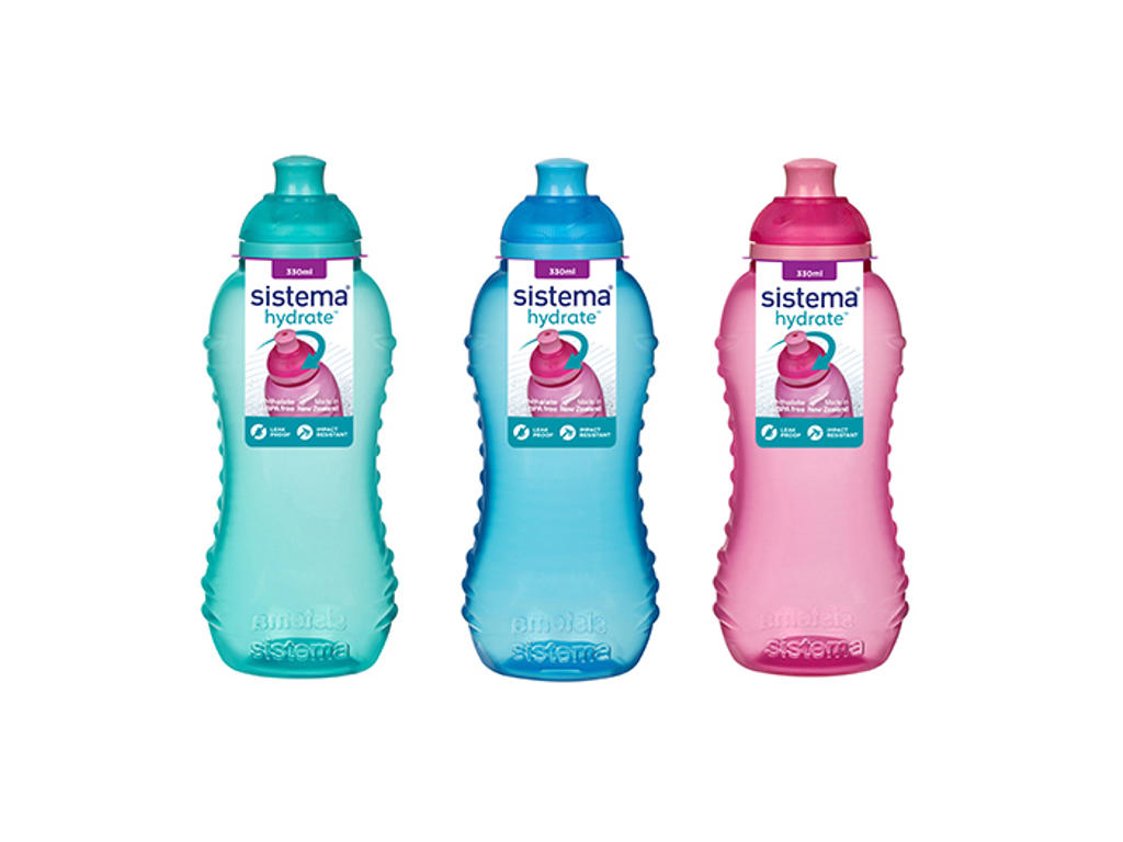Drikkeflaske 330 ml.Twist & Sip
