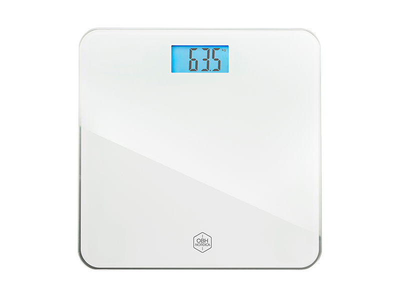 OBH Nordica personvægt Classic Light Scale White