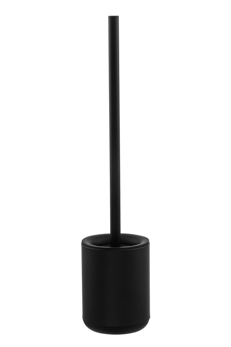 Conzept toiletbørste sort med silikonehoved