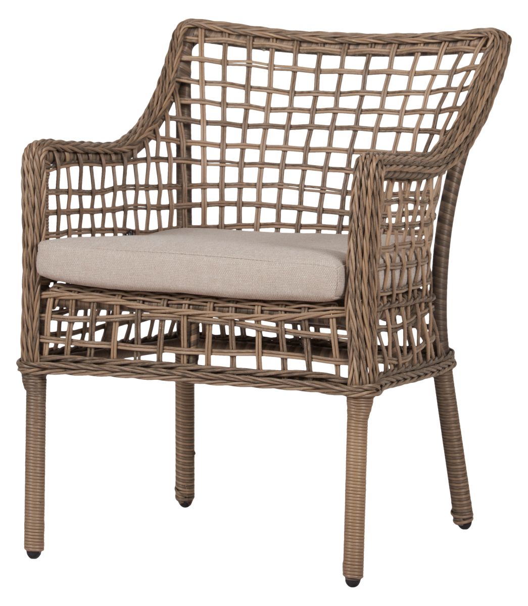 Chester Havestol inkl vandtætte hynde brun/sand