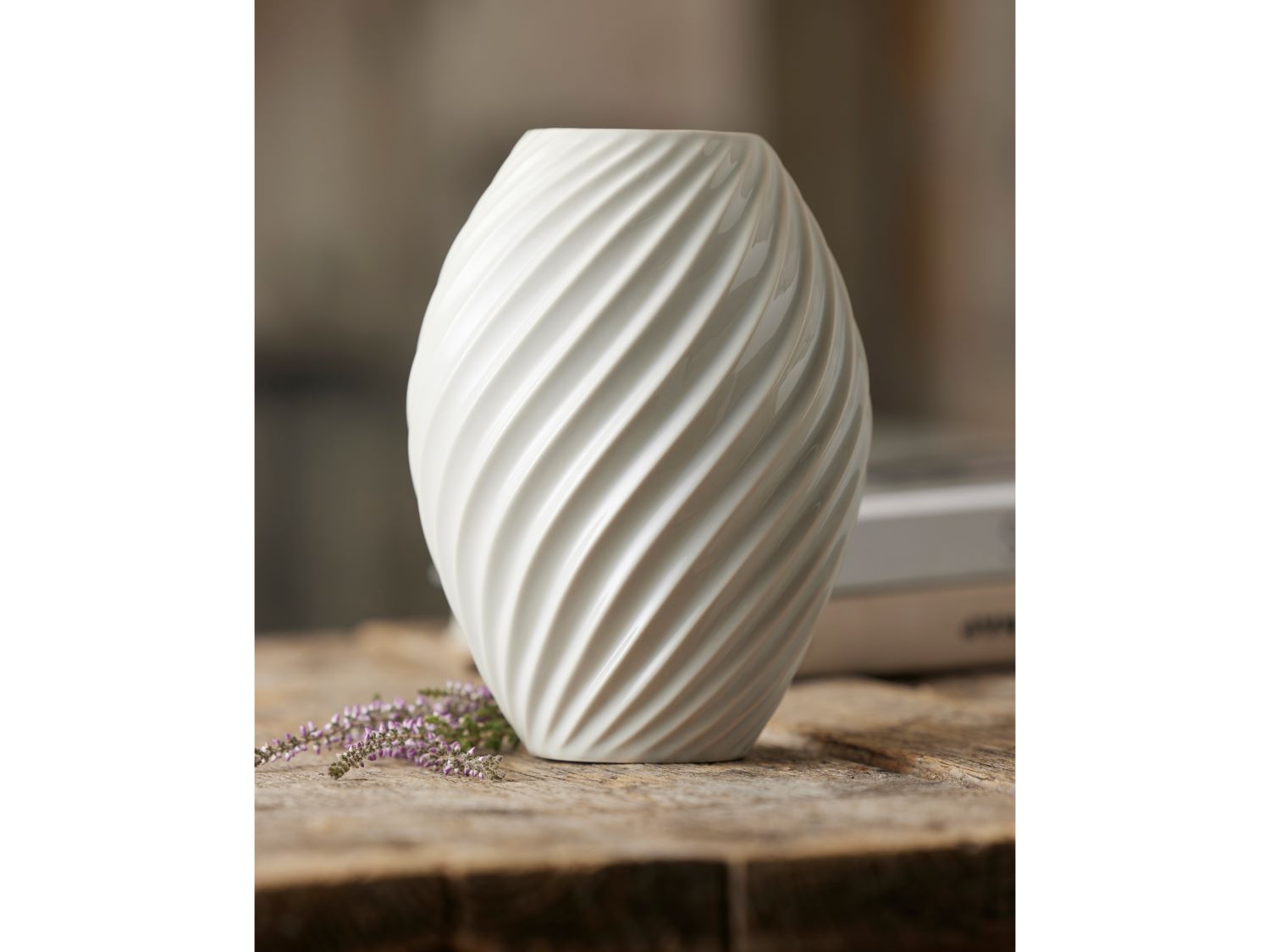 Vase River 21 cm Hvid Morsø
