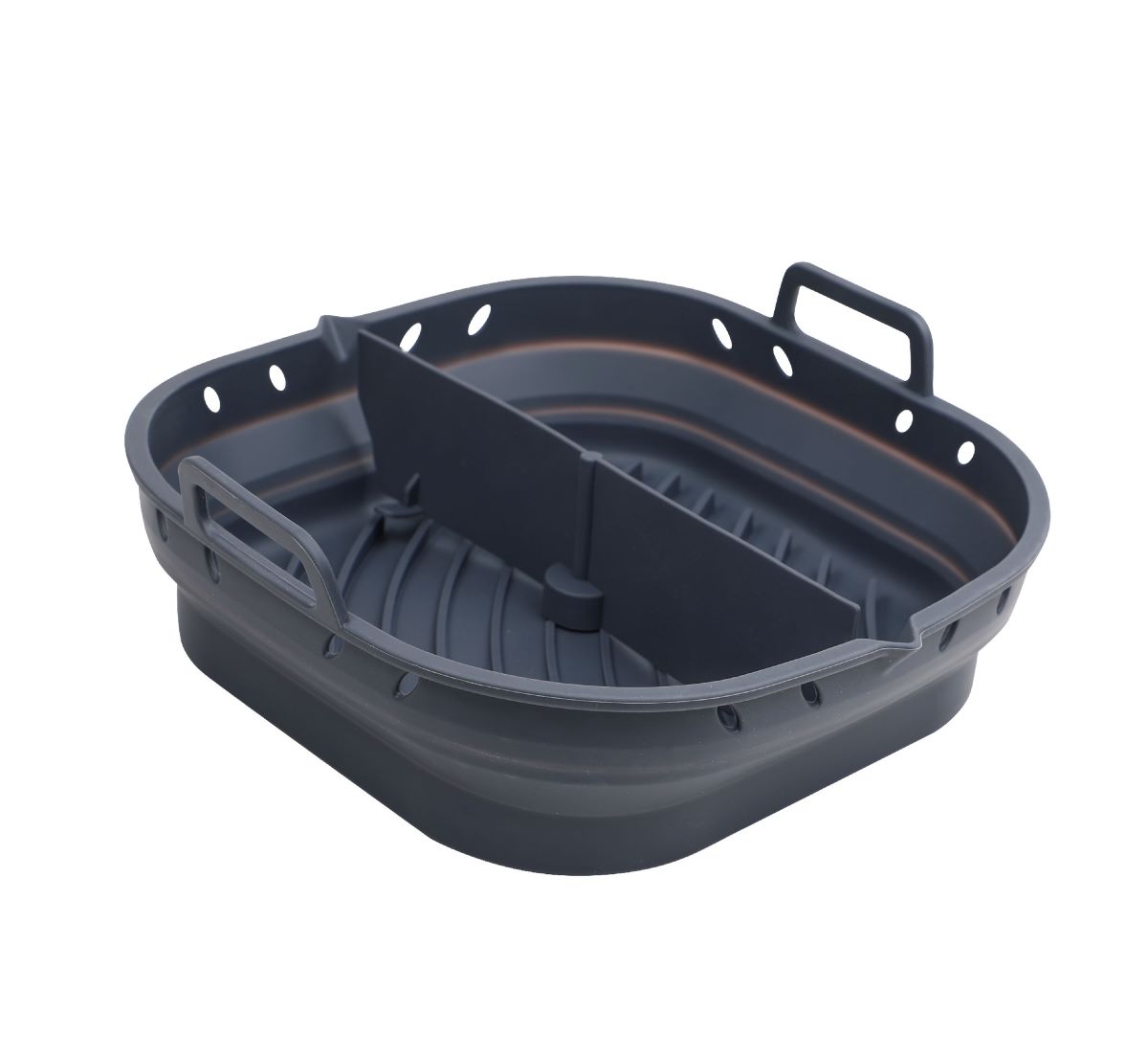 Silikoneform til airfryer foldbar med separator