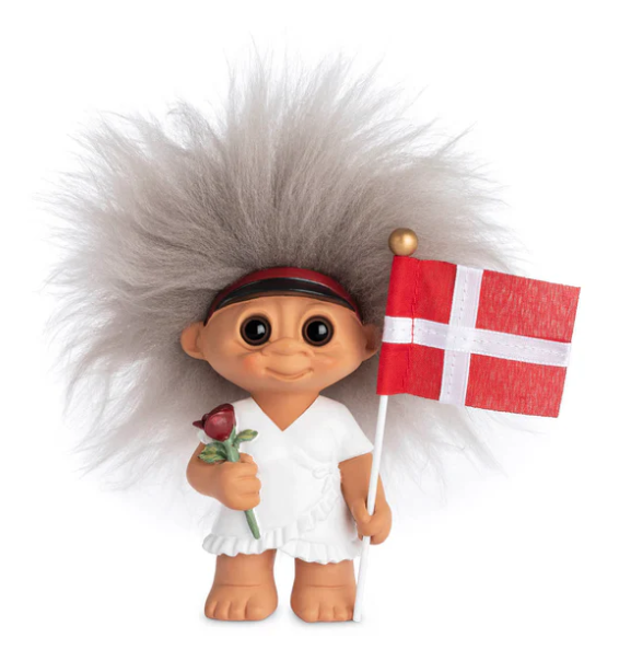 Lykketrold Student Pige Rød