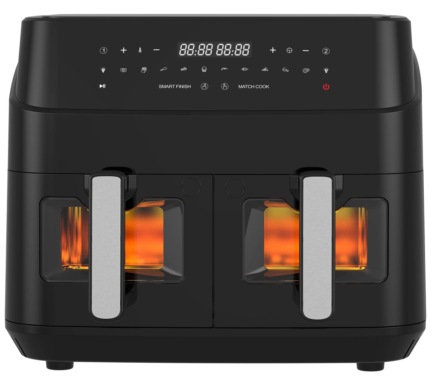 Conzept air fryer 9 L dual zone 2400 W