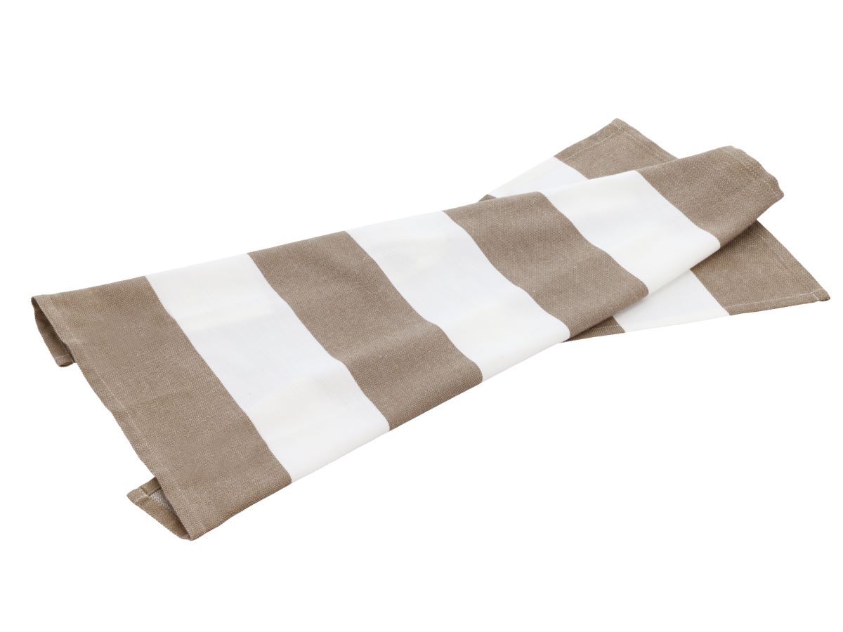 Viskestykke Abbi 70 x 50 cm Hvid/Fungi Bambus/Bomuld