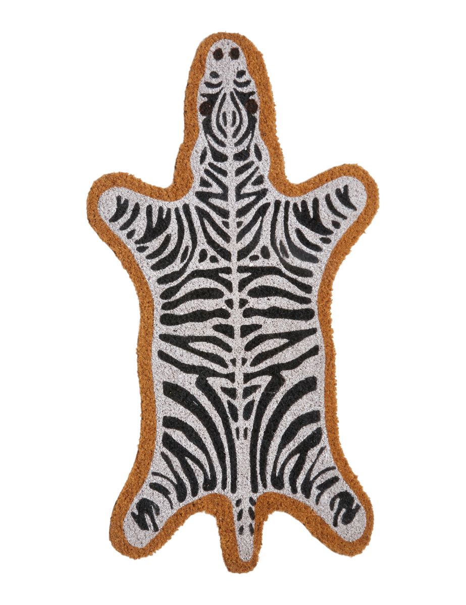 Dørmåtte 40 x 75cm. Zebra
