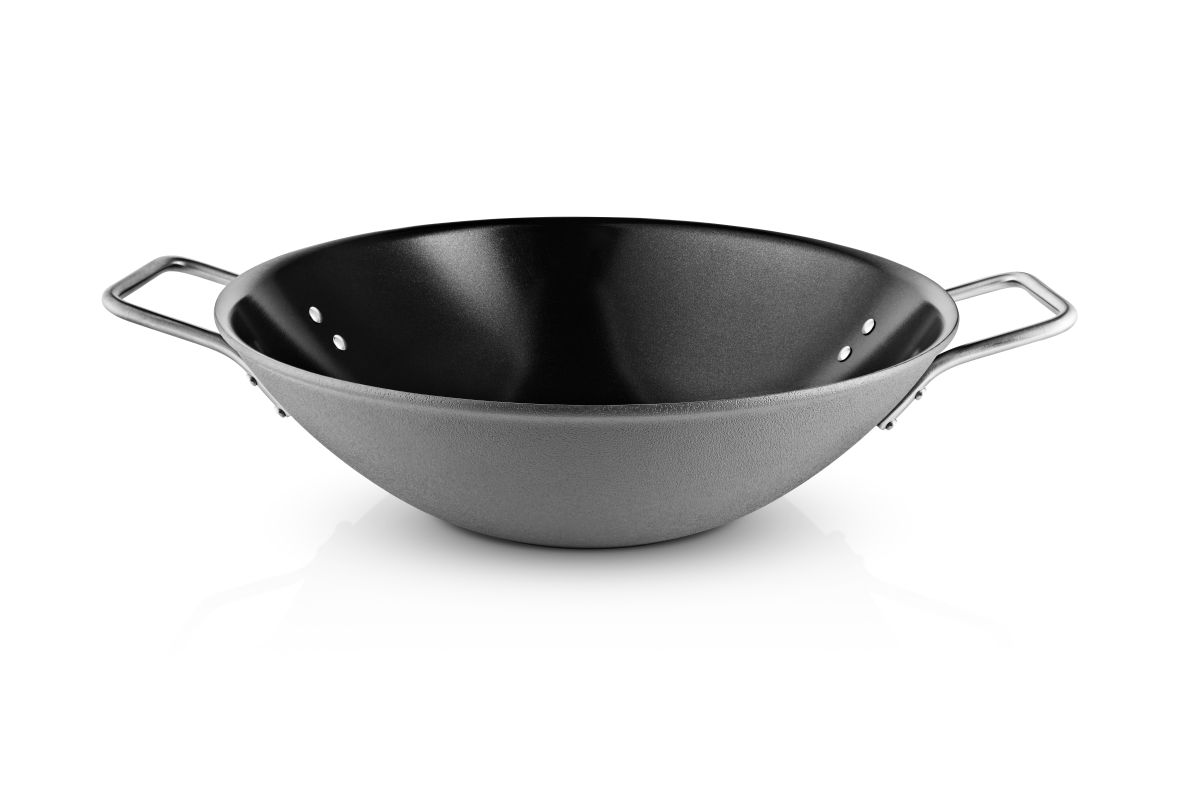 Eva Trio Grey Line, Wok keramisk 5,0 l Ø32 cm, recycled 