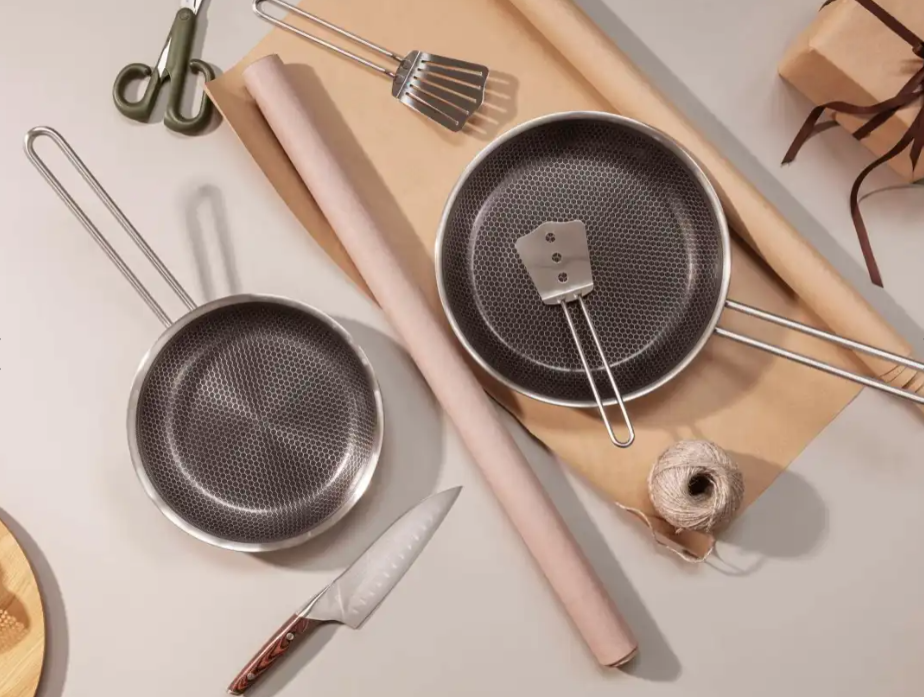 Eva Trio Multi Mosaic stegepande sæt Ø24+28 cm. 