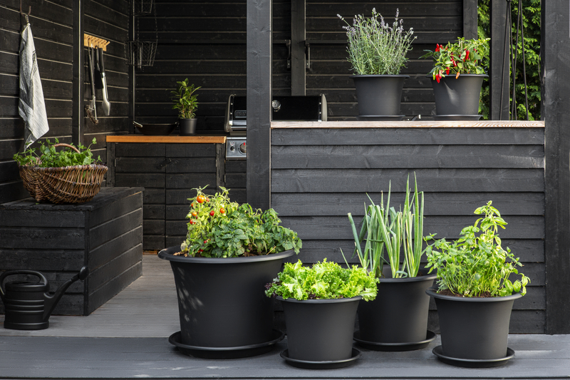 Botanica skjuler 30 cm - sort