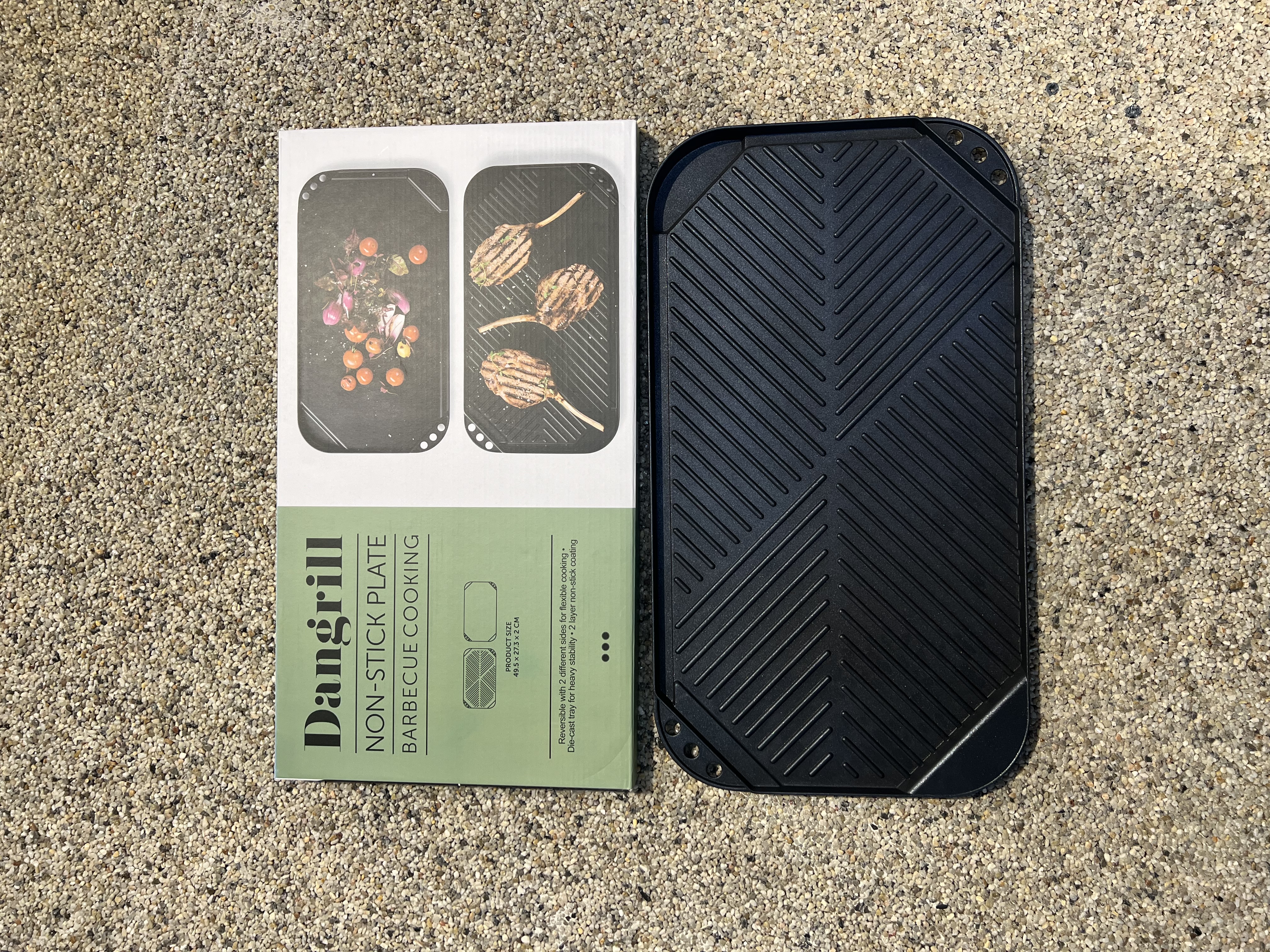 Grillbakke Helstøbt Nonstick