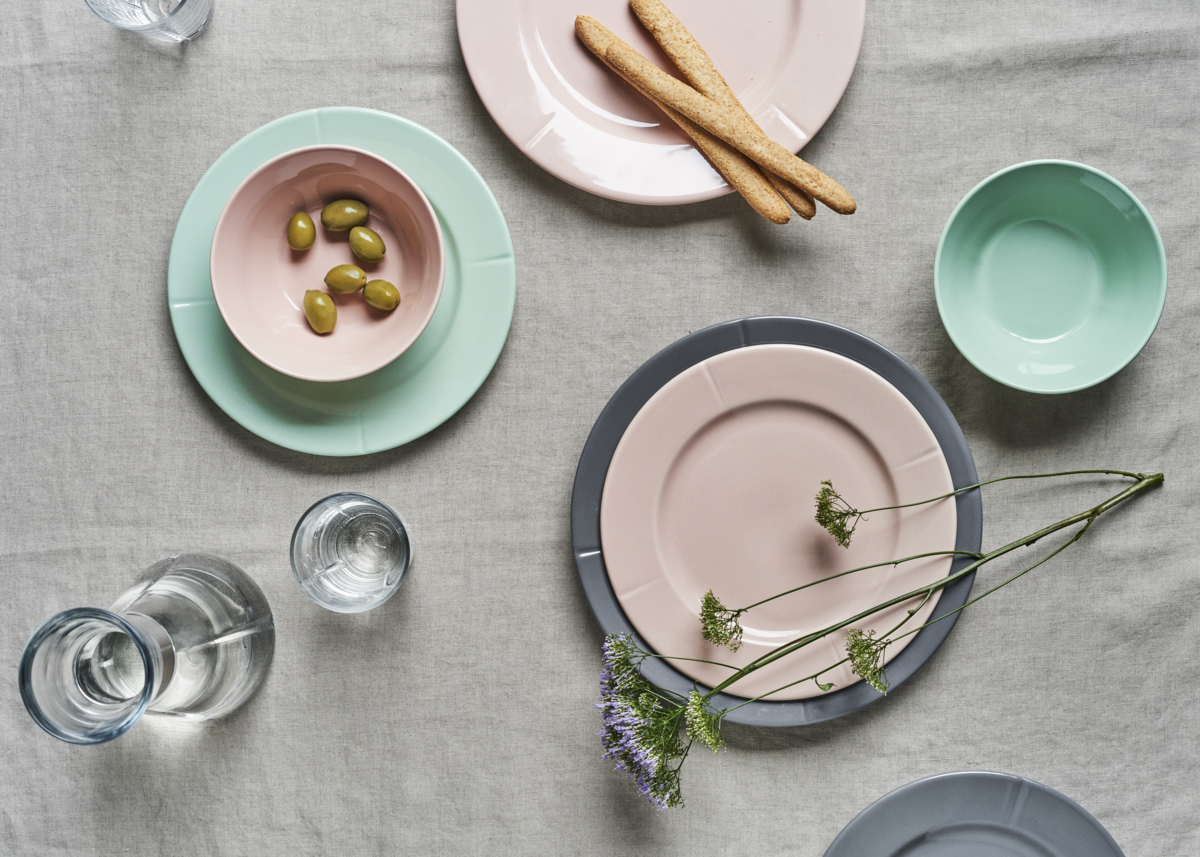 Rosendahl Grand Cru Colorful tallerken ø 27 cm mint