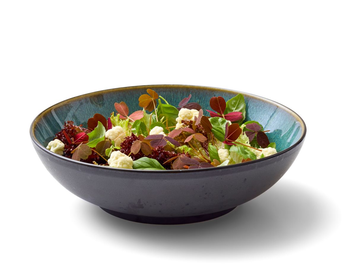 Bitz Salatskål 24 cm sort/grøn