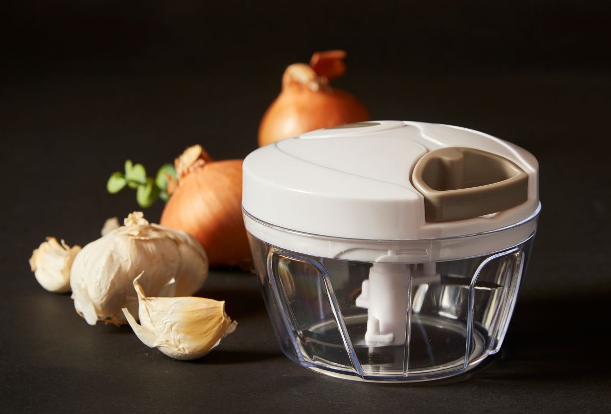 Grøntsagshakker plast sort