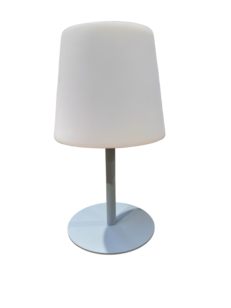 Ude/ Inde Lampe Blå