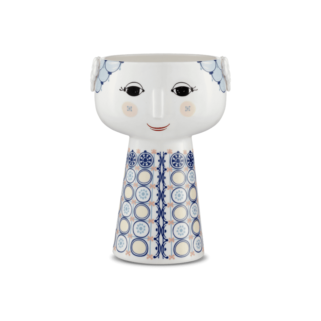 Bw H18.5 Vase Blå Eva