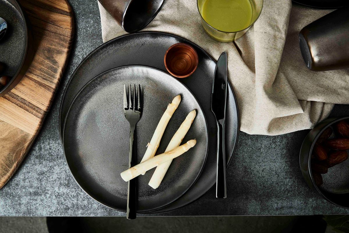 Raw skål 13,5x6 cm. - metallic brown stentøj