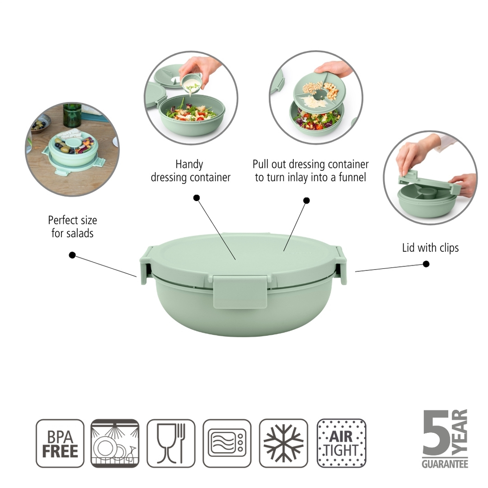 Make&Take Skål 1.3L Jade Gree