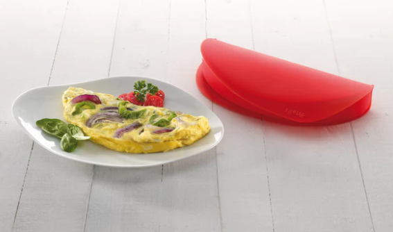 Omeletform Til Mikroovn Rød
