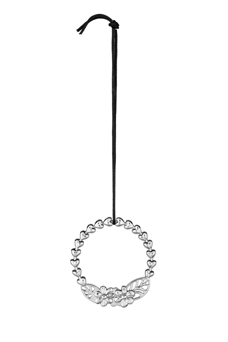 Rosendahl Karen Blixen Ornament forsølvet blomsterkrans