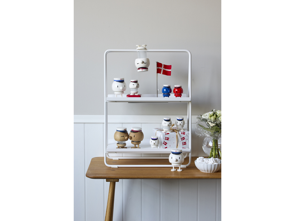 Hoptimist Student Bumble 5,4x8,5x10,5 cm. i hvid str. M