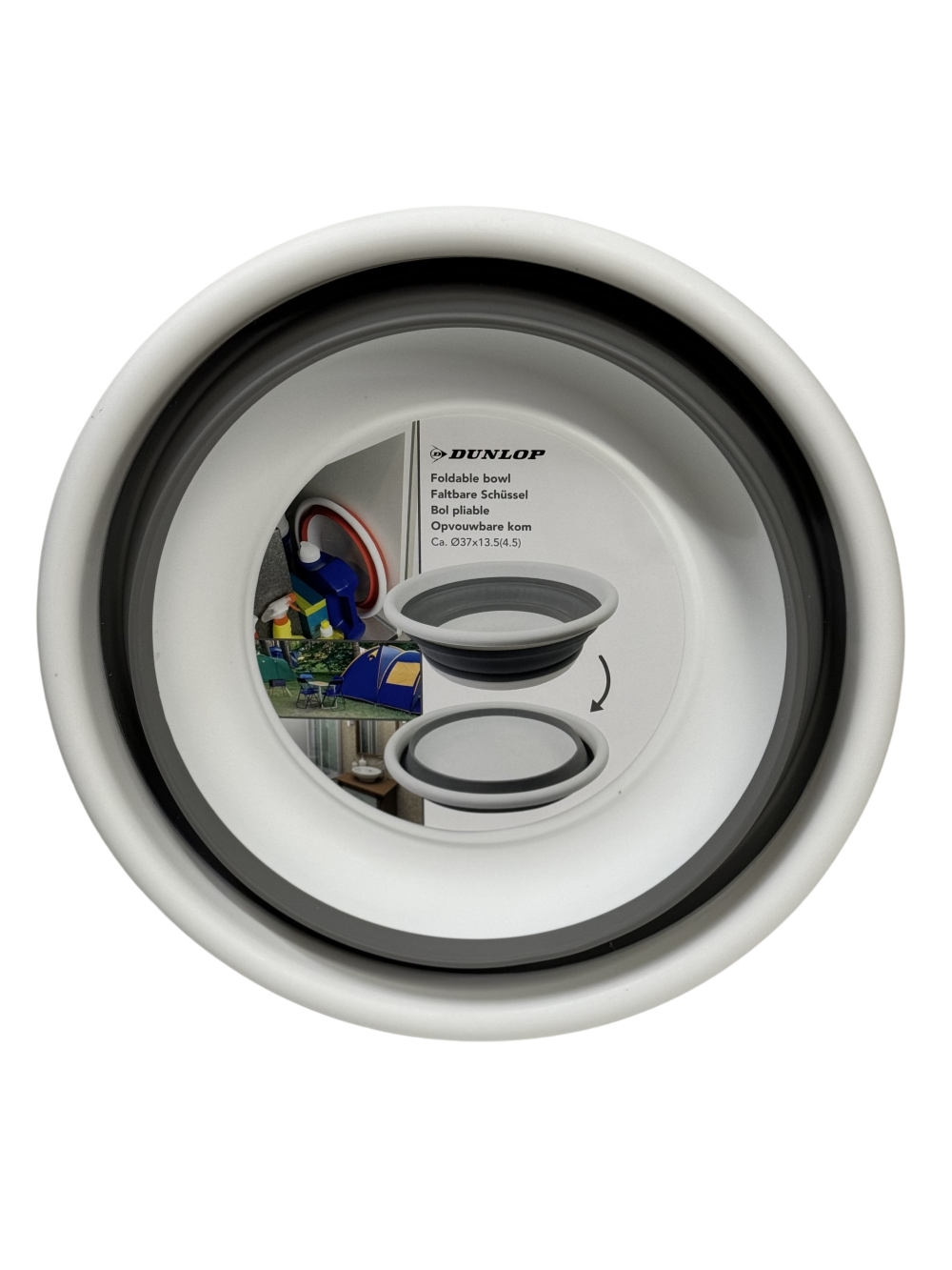 Conzept balje 9 L foldbar rund Ø38x13.5(5)cm
