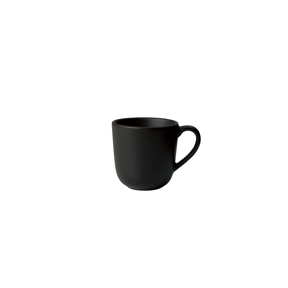 Raw kaffekop 20 cl. - titanium black stentøj