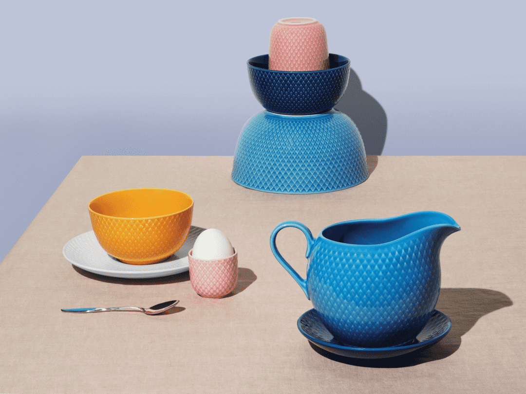 Rhombe color 67 cl Saucekande Blå