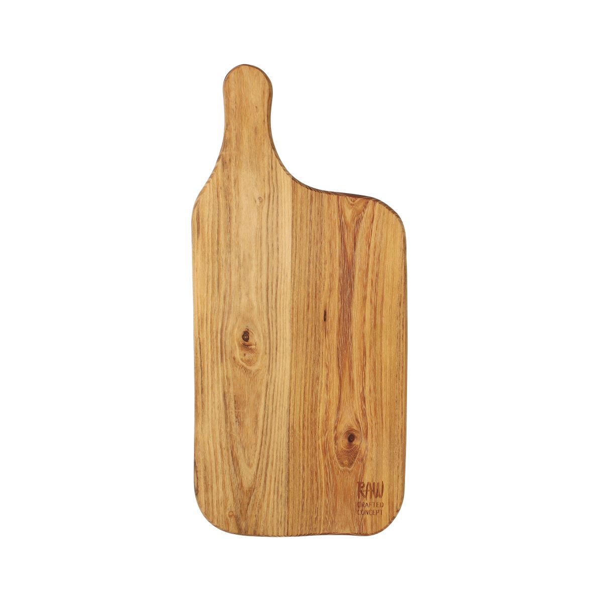 Raw skærebræt 37,5x17 cm - teak