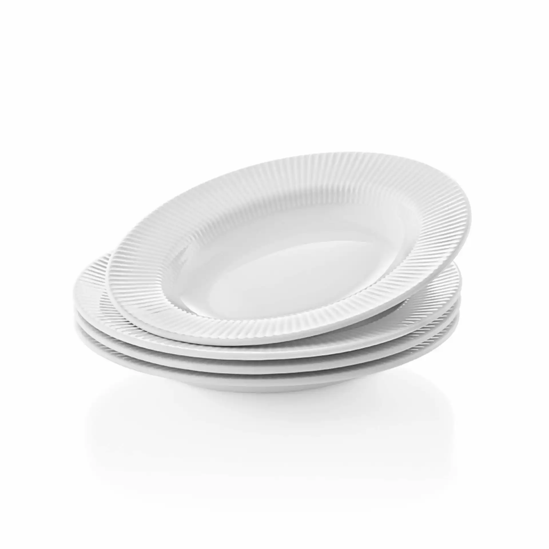 Eva Trio Legio Nova Oval dyb tallerken 25 cm.