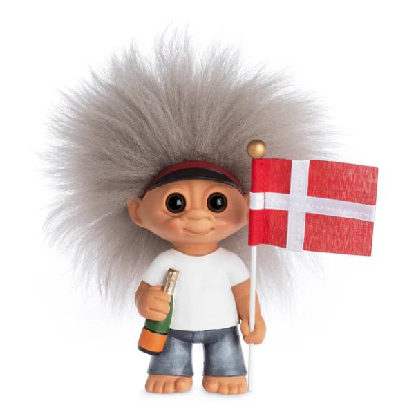 Lykketrold Student Dreng Rød