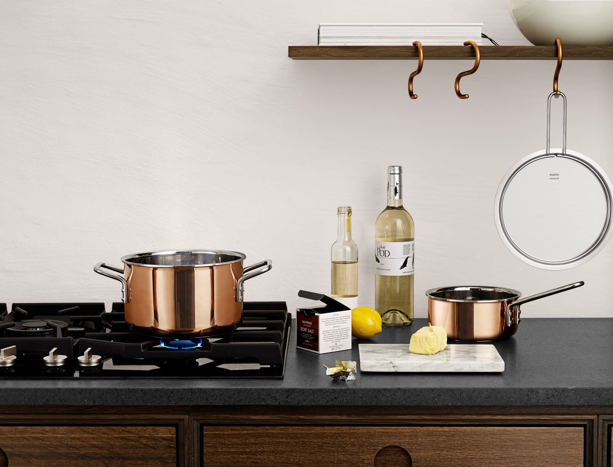 Eva Trio Gryde 3,9l 20 cm Kobber