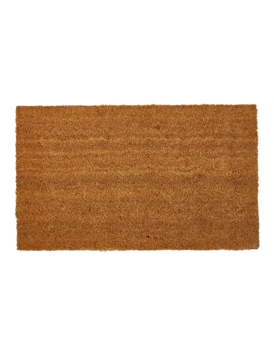 Dørmåtte kokos 40x60 natur u/tekst