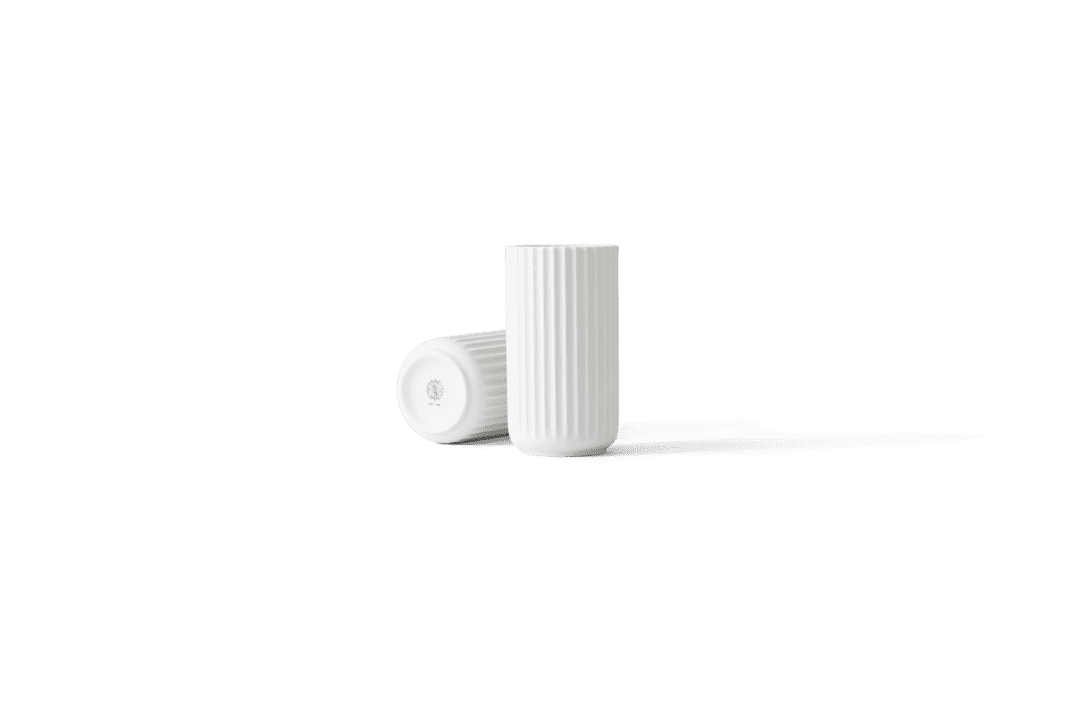 Lyngby porcelæn H15.5 Vase Hvid Lyngby