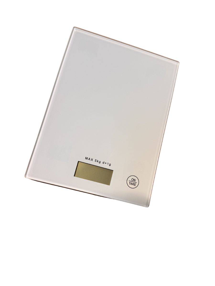 Køkkenvægt ABS/Glas 5kg 1g interval