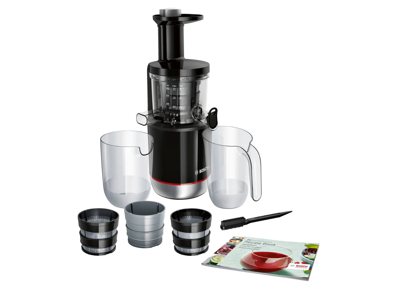 Bosch VitaExtract Slowjuicer 150 Watt sort MESM731M