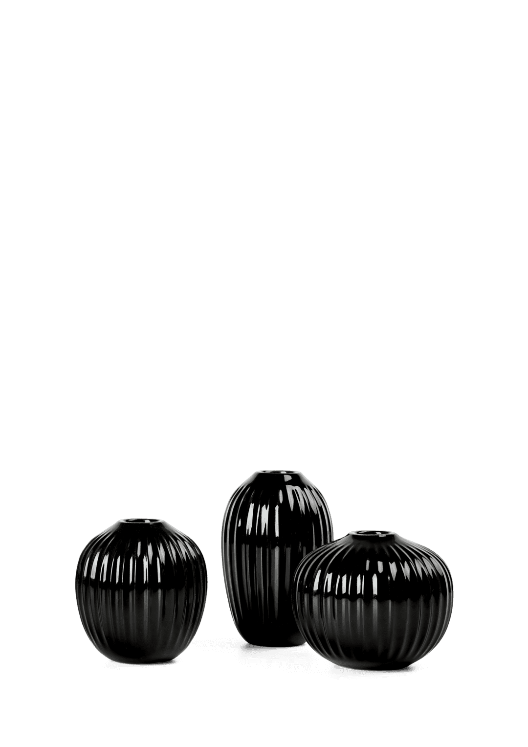 Kähler 3 stk. Vase Miniature Sort