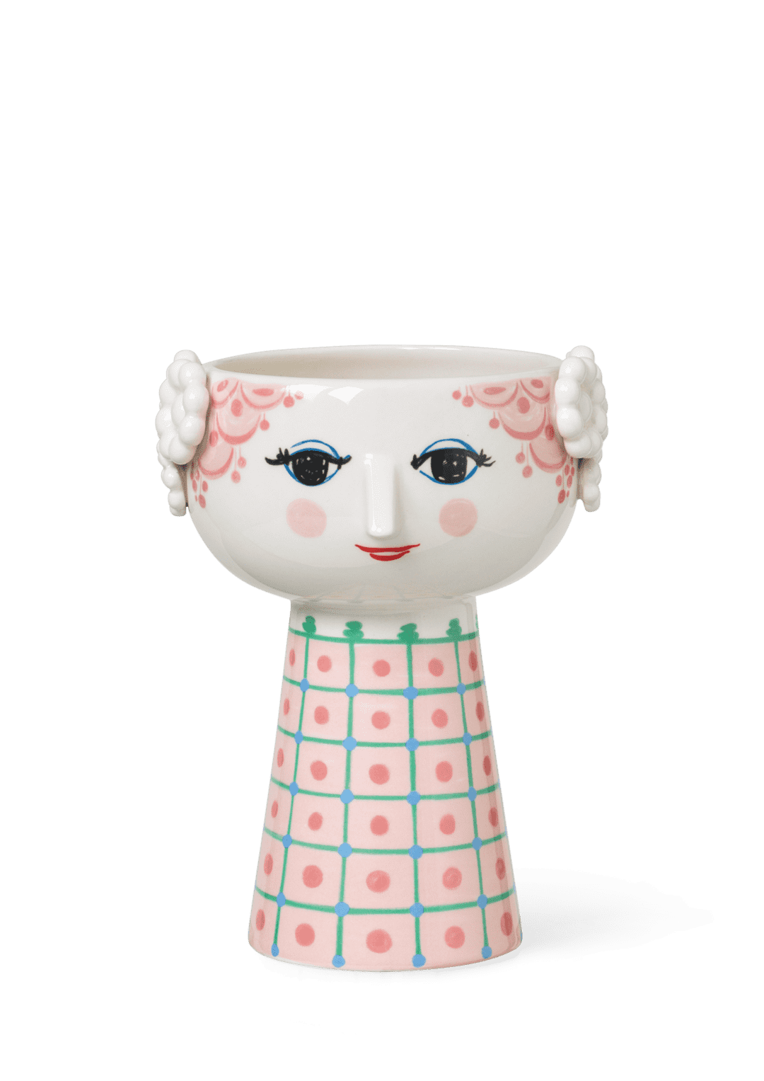 Bw H18.5 Vase Pink Eva