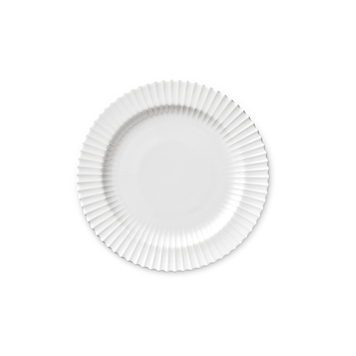 Lyngby Tallerken 20 cm Klar Hv