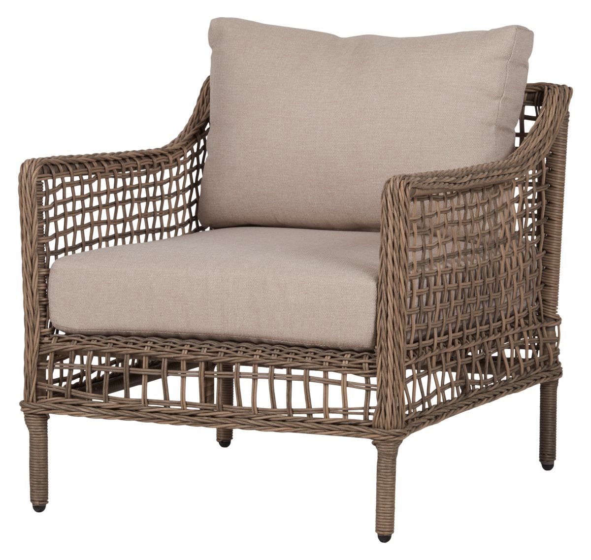 Chester Sofasæt 4 dele inkl. vandtætte hynder brun/sand