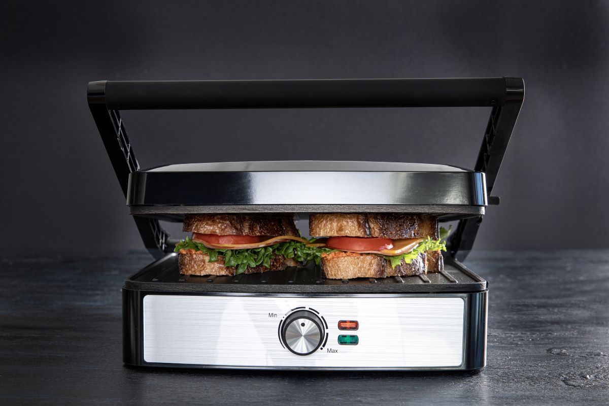 Gastronoma Panini-/kontaktgrill 2200 Watt 
