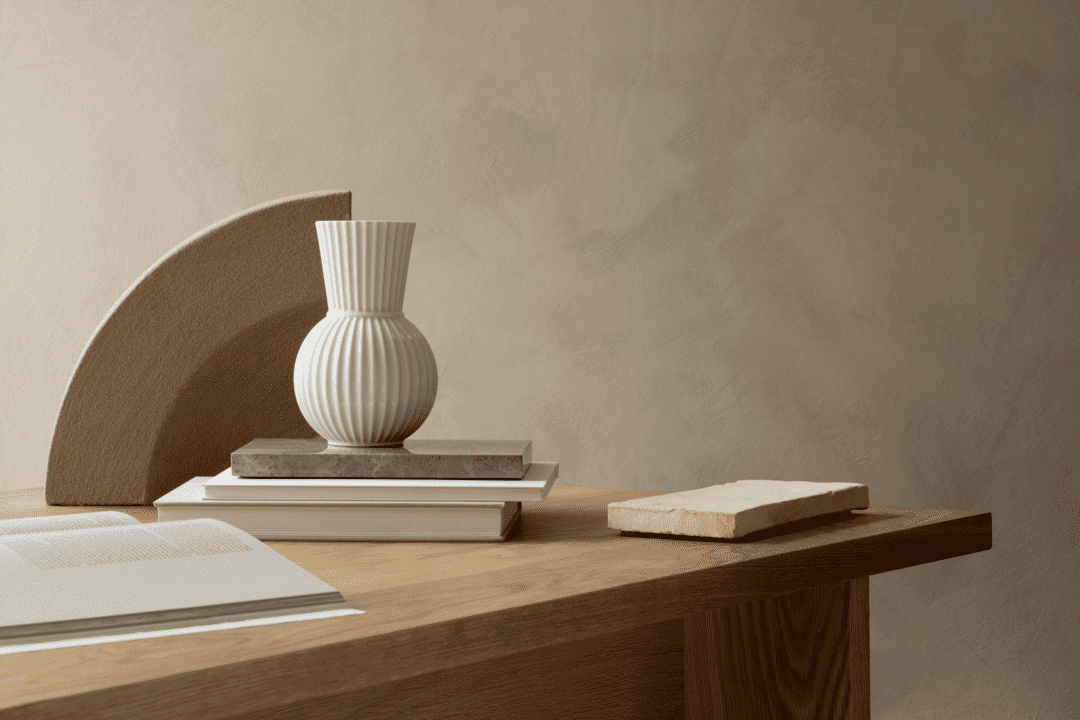 Lyngby porcelæn H18 Vase Hvid Lyngby Tura