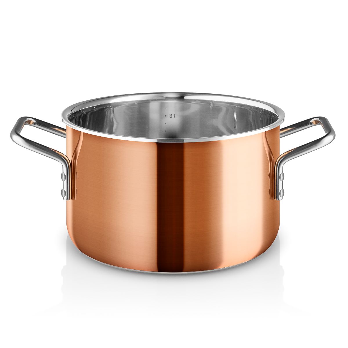 Eva Trio Gryde 3,9l 20 cm Kobber