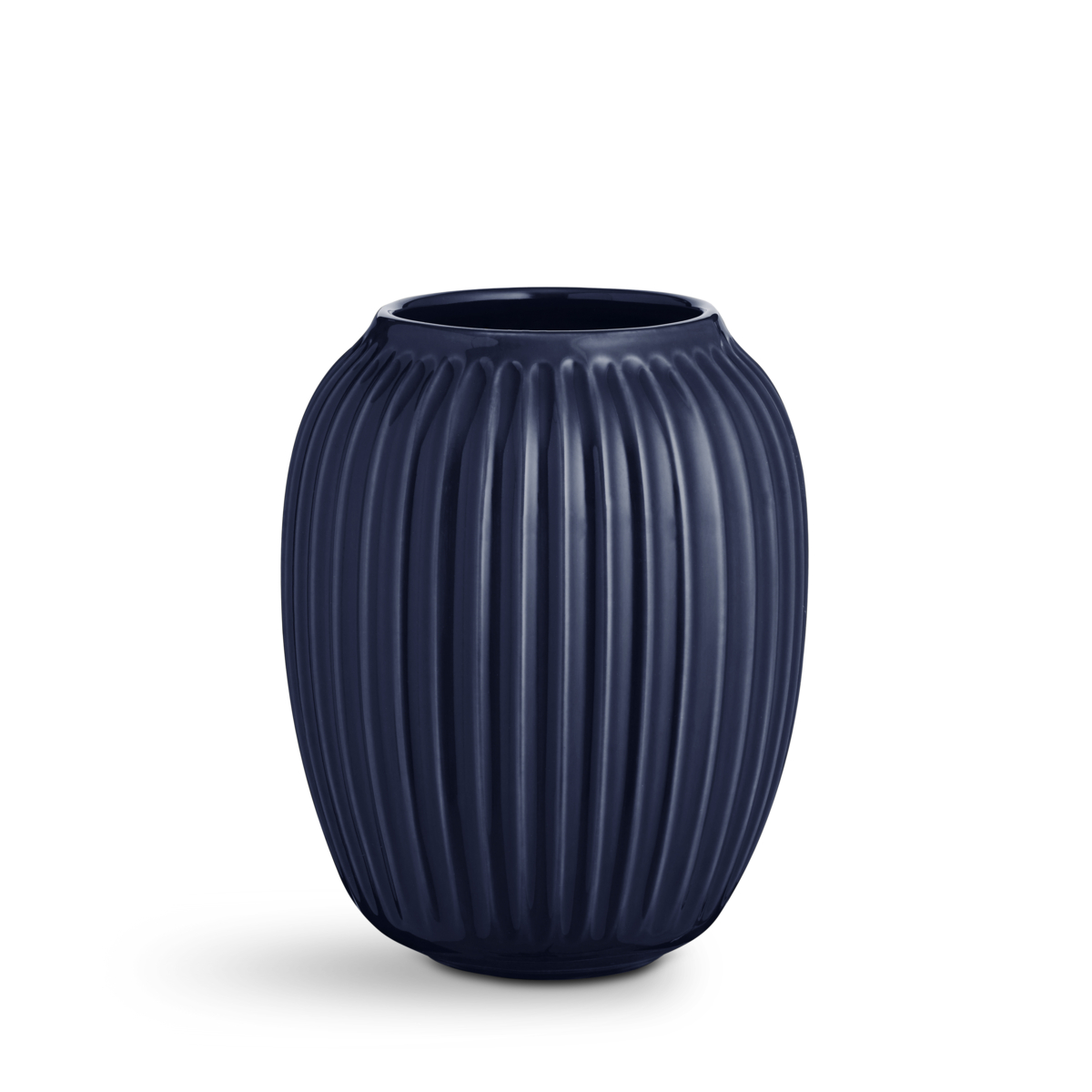 Hammershøi Vase H21 indigo (18185)