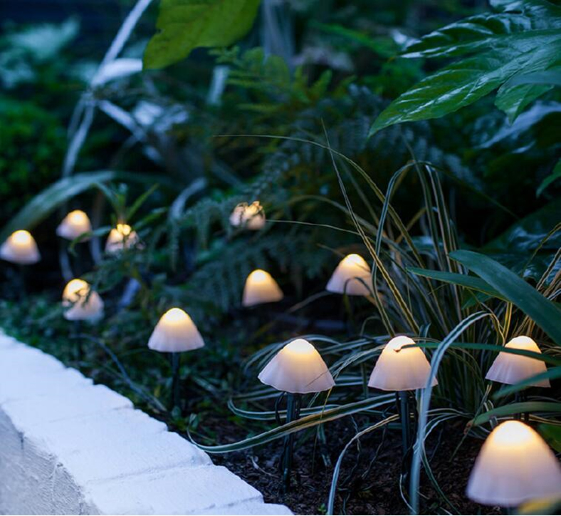 Conzept solar svampe 12 stk. varmhvid